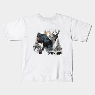 German Wirehaired Pointer Kids T-Shirt